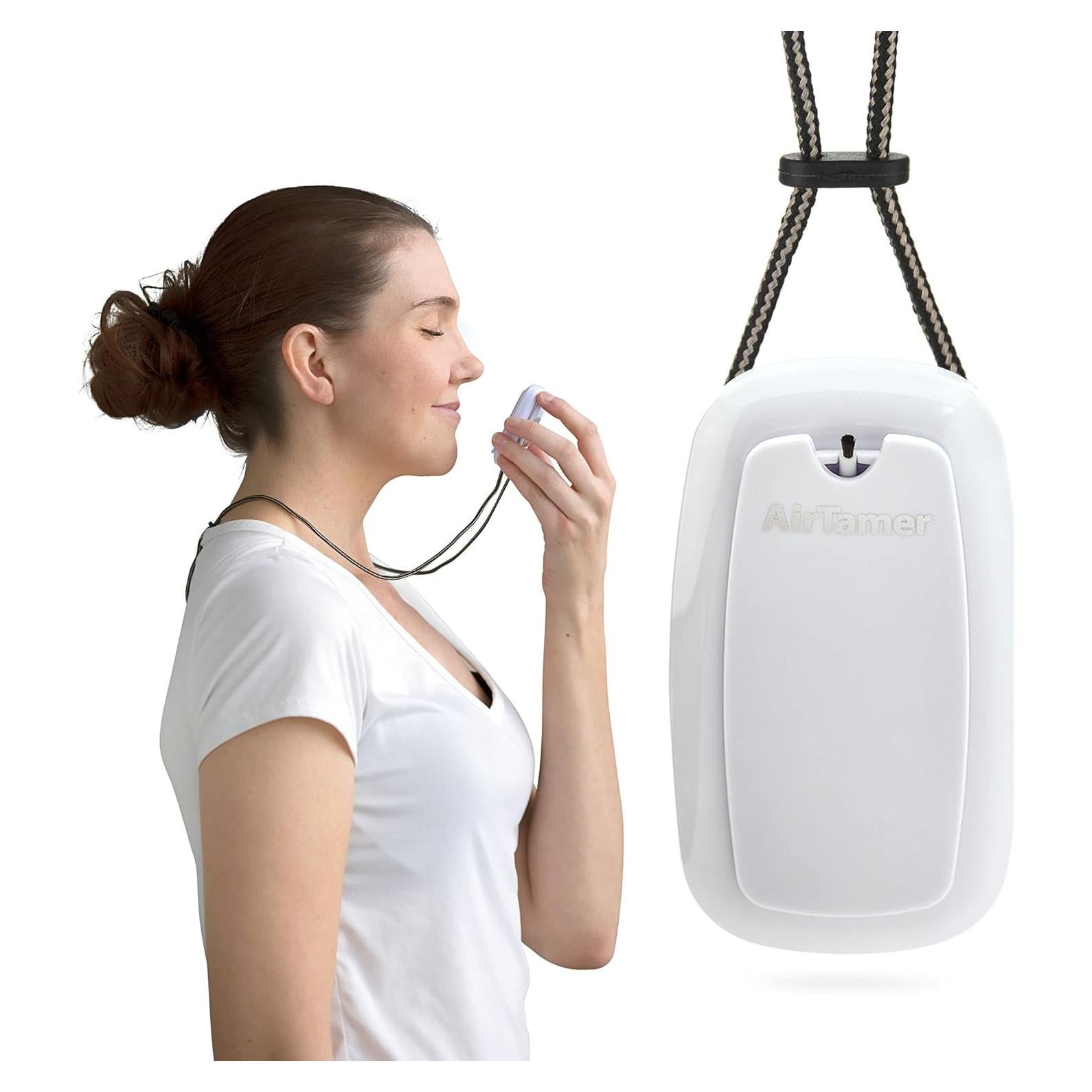 Purificador de Aire Portátil AirTamer A315W Blanco Recargable