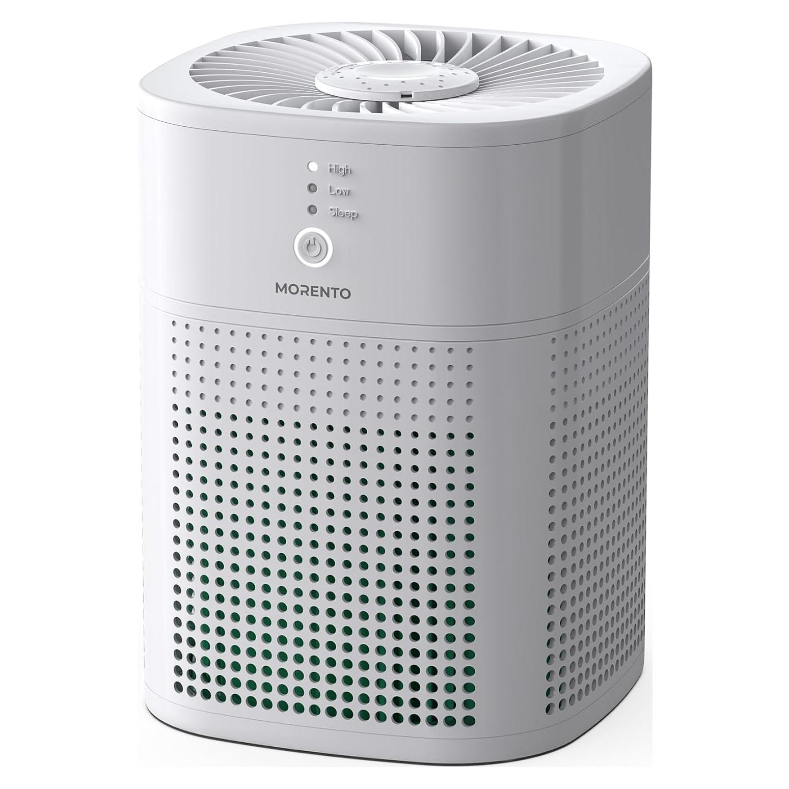 Purificador de Aire MORENTO HY1800 HEPA para Dormitorio