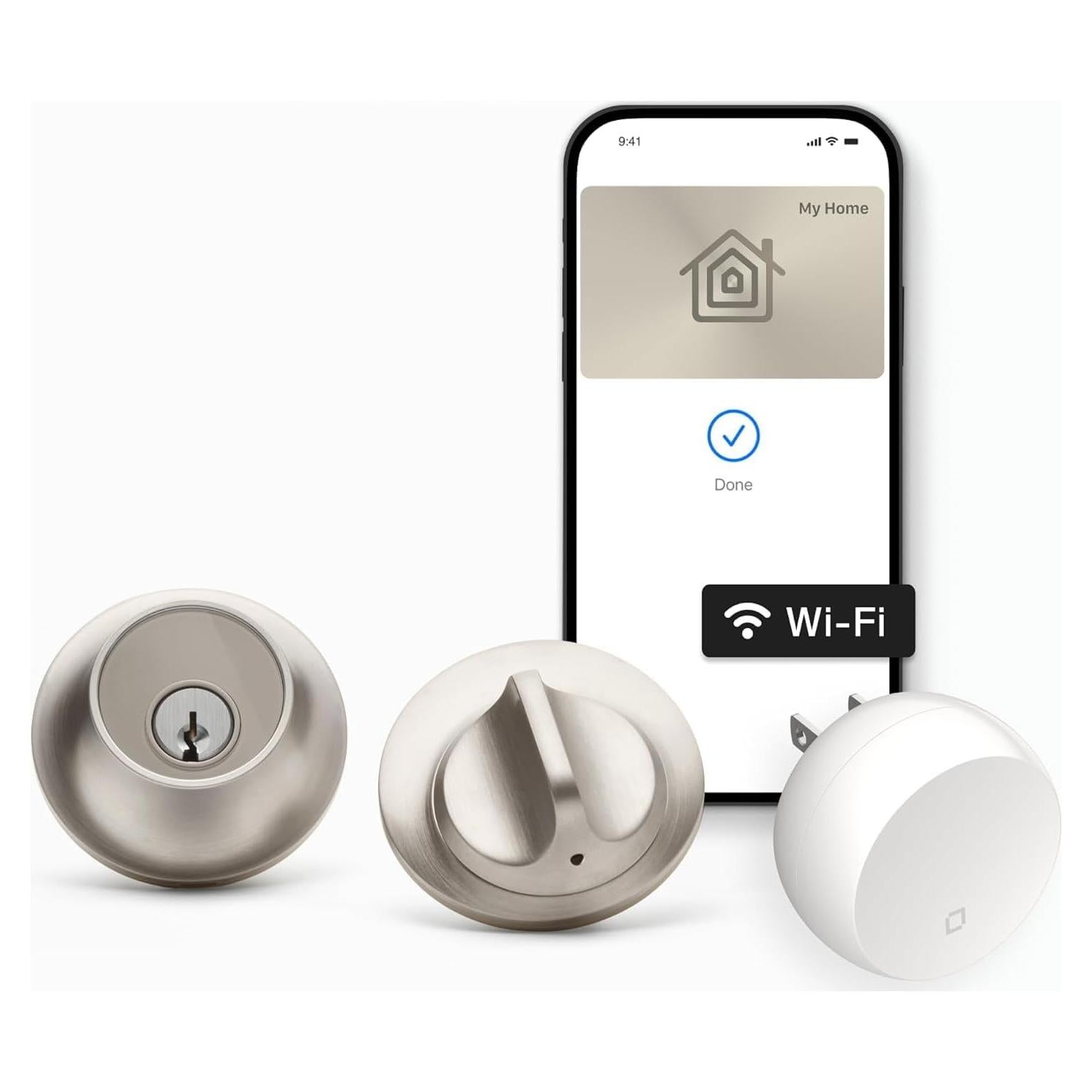 Cerradura Inteligente Level Lock+ WiFi Níquel Satinado