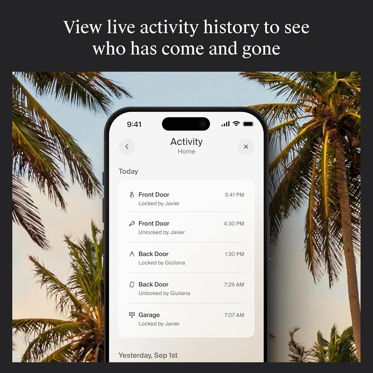 Cerradura Inteligente Level Lock+ WiFi Níquel Satinado