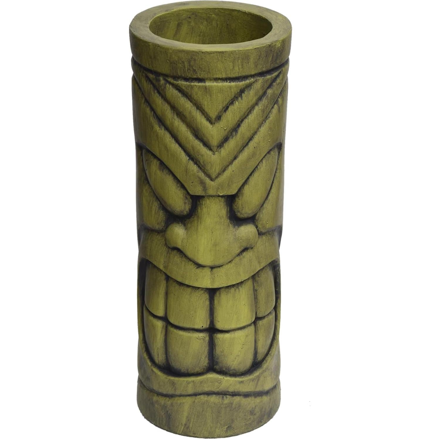 Maceta de Concreto Ligero Christopher Knight Home Tiki Totem 61.6 cm