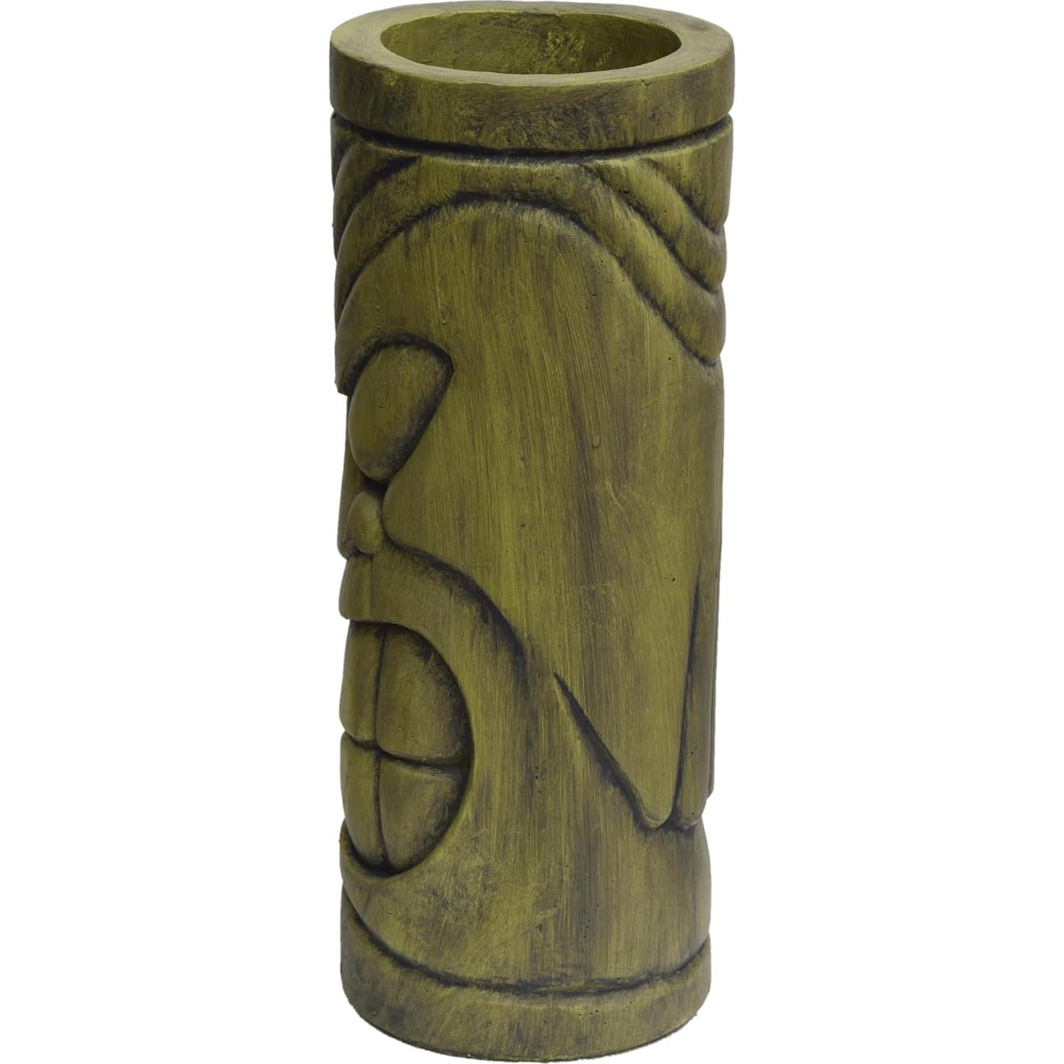 Maceta de Concreto Ligero Christopher Knight Home Tiki Totem 61.6 cm
