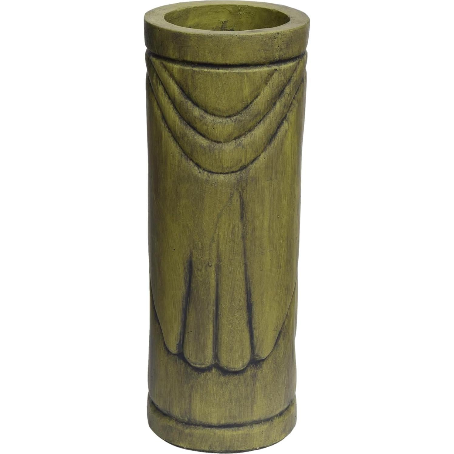 Maceta de Concreto Ligero Christopher Knight Home Tiki Totem 61.6 cm