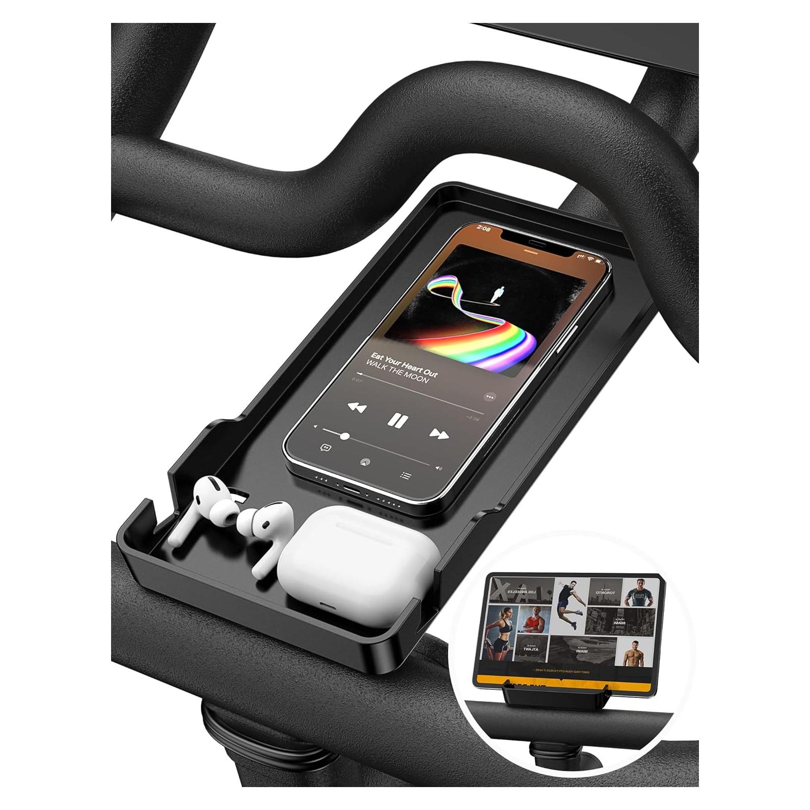 Soporte para Teléfono Peloton con Alfombrilla Antideslizante