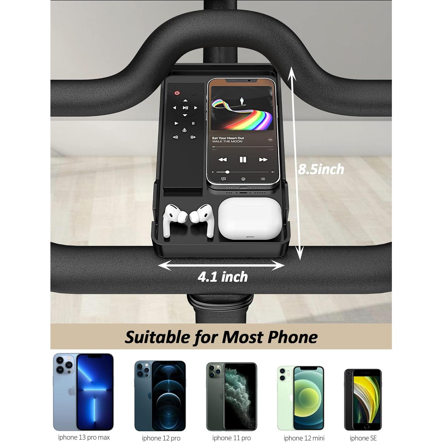 Soporte para Teléfono Peloton con Alfombrilla Antideslizante