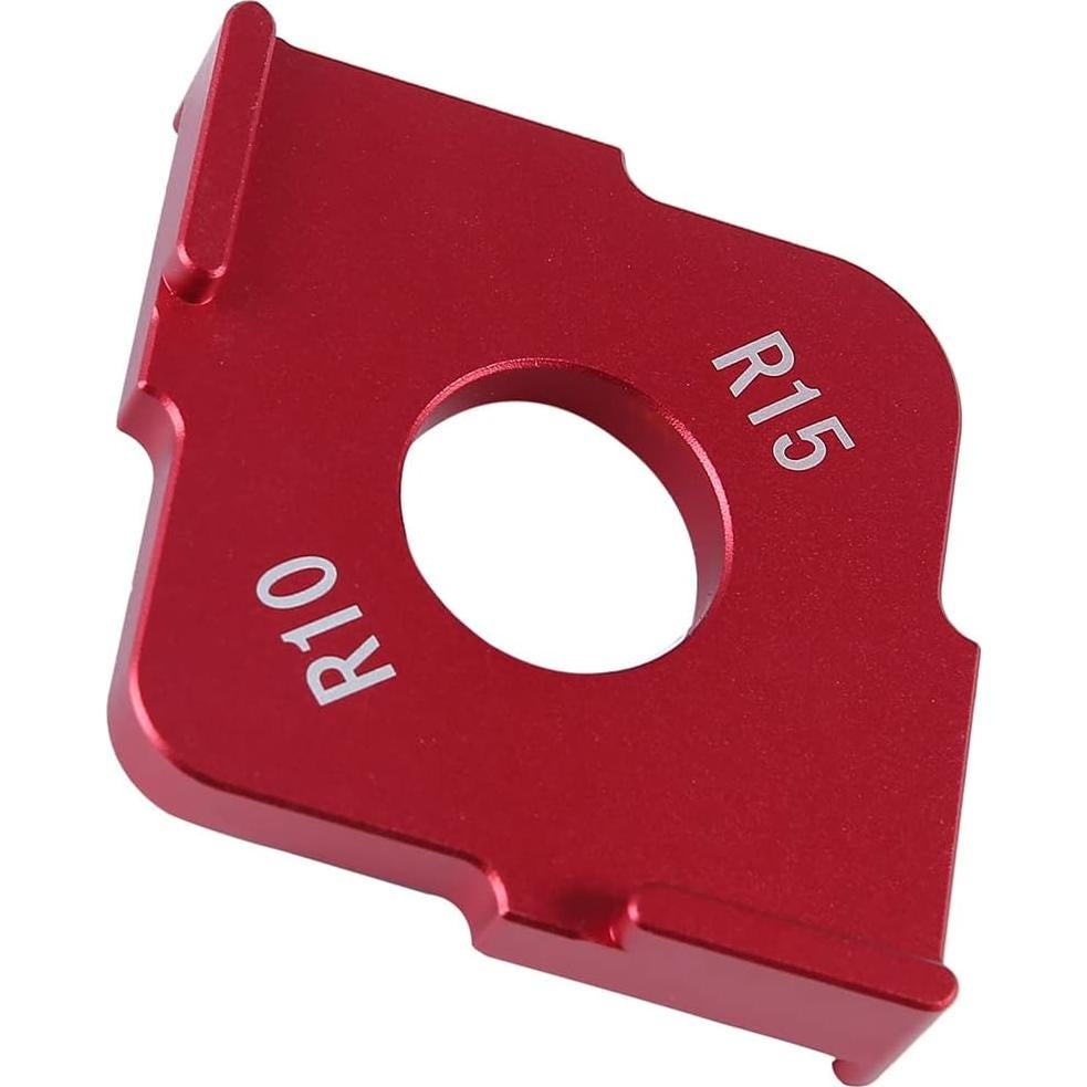 Plantillas de Router de Radio Aluminio n/c R5 R10 R15 R20 R25 R30