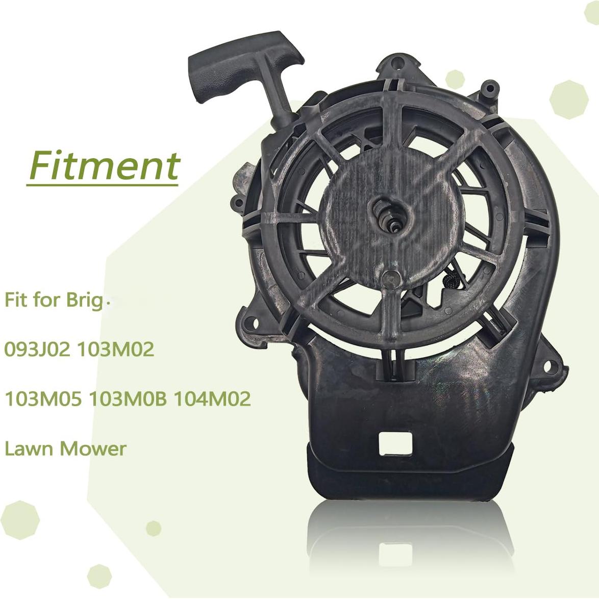 Rebobinador de Arranque JDLLONG 594062 para Cortacésped