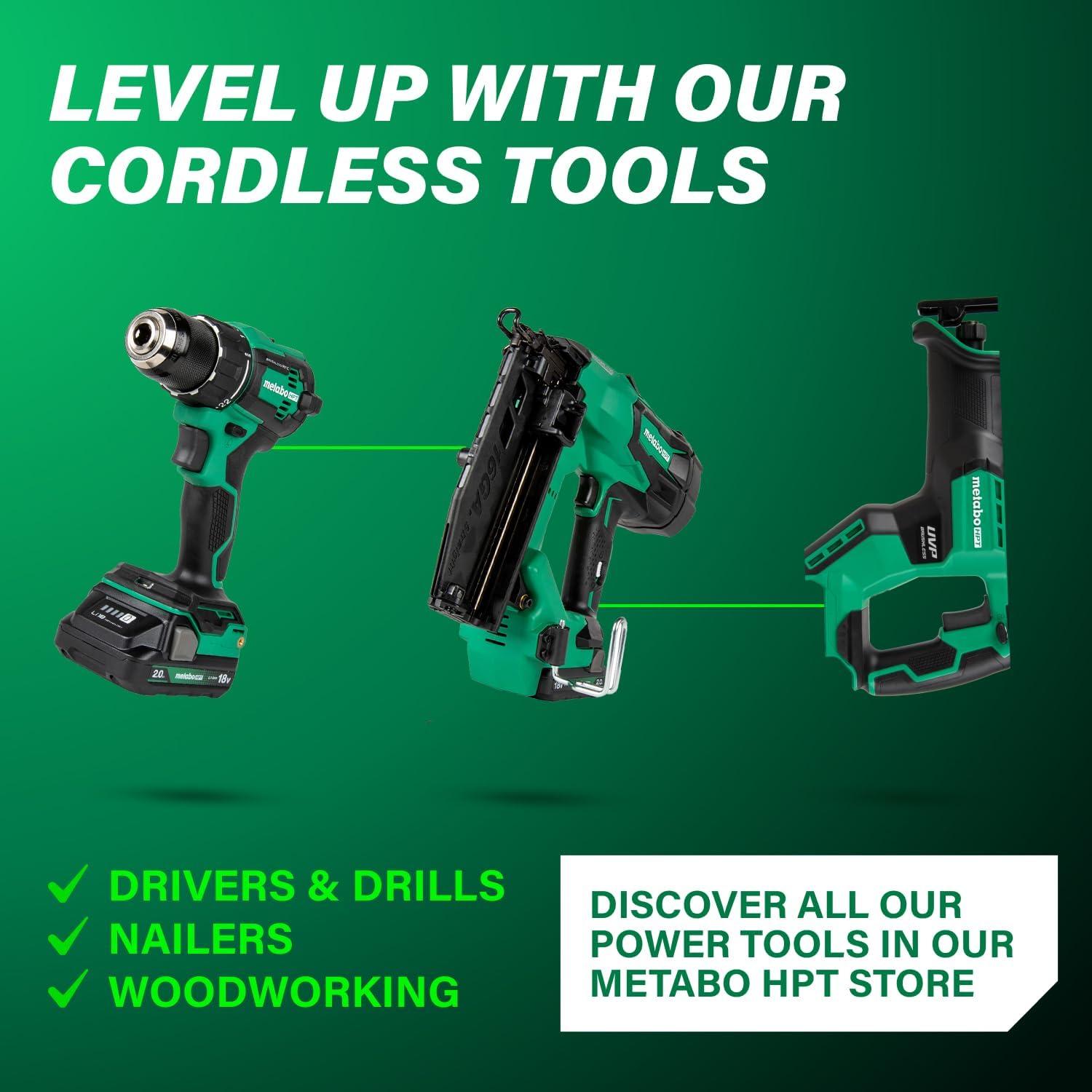 Sierra Recíproca Inalámbrica Metabo HPT 18V Compacta 3000 SPM