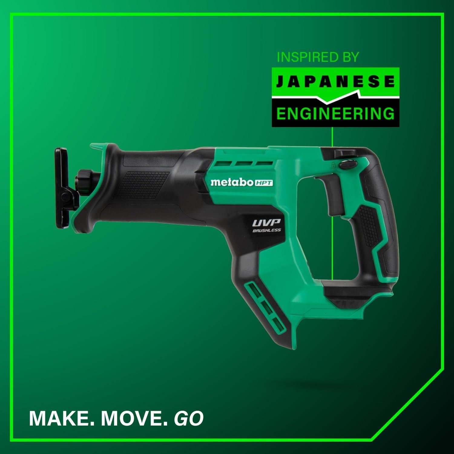 Sierra Recíproca Inalámbrica Metabo HPT 18V Compacta 3000 SPM