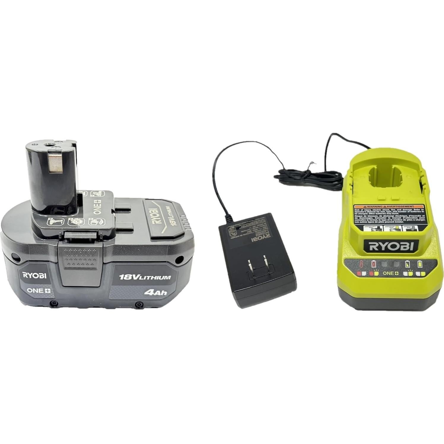 Sierra Recíproca Inalámbrica RYOBI 18V con Batería 4.0 Ah