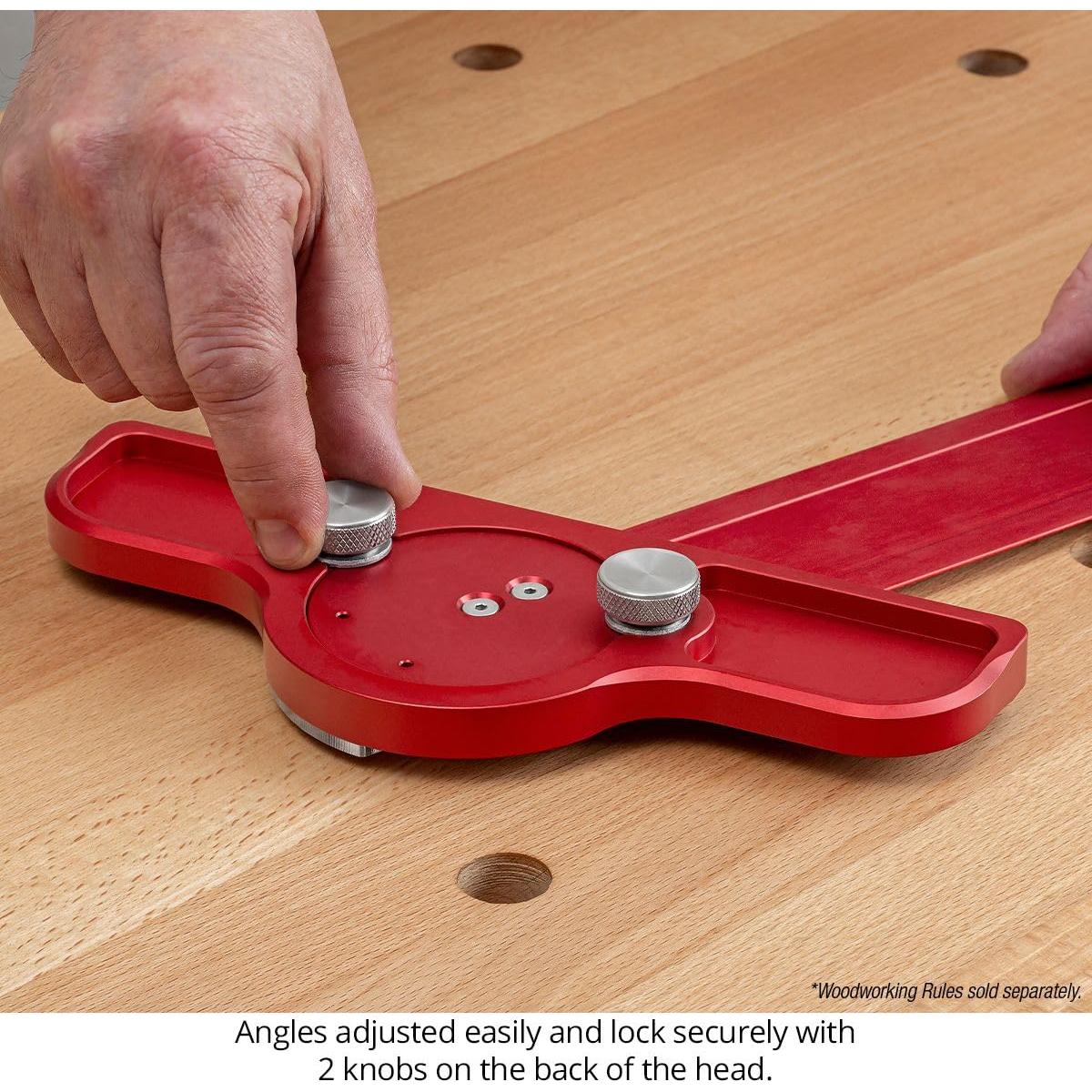 Cabezal de Transportador de Carpintería Woodpeckers - Precisión y Ajuste Fácil