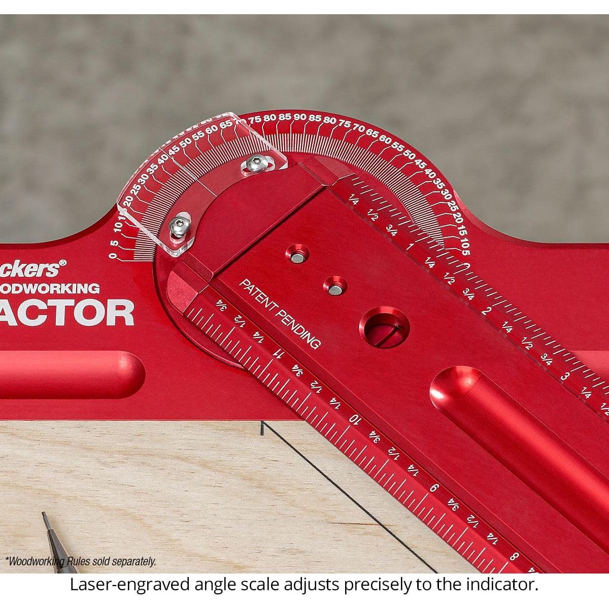 Cabezal de Transportador de Carpintería Woodpeckers - Precisión y Ajuste Fácil