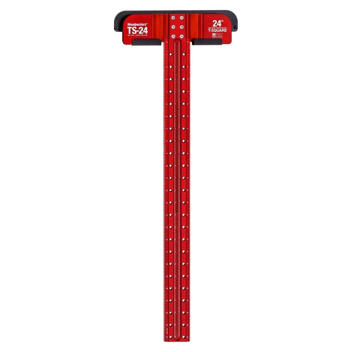 Escuadra T de Precisión Woodpeckers 60 cm con Guías de Marcado