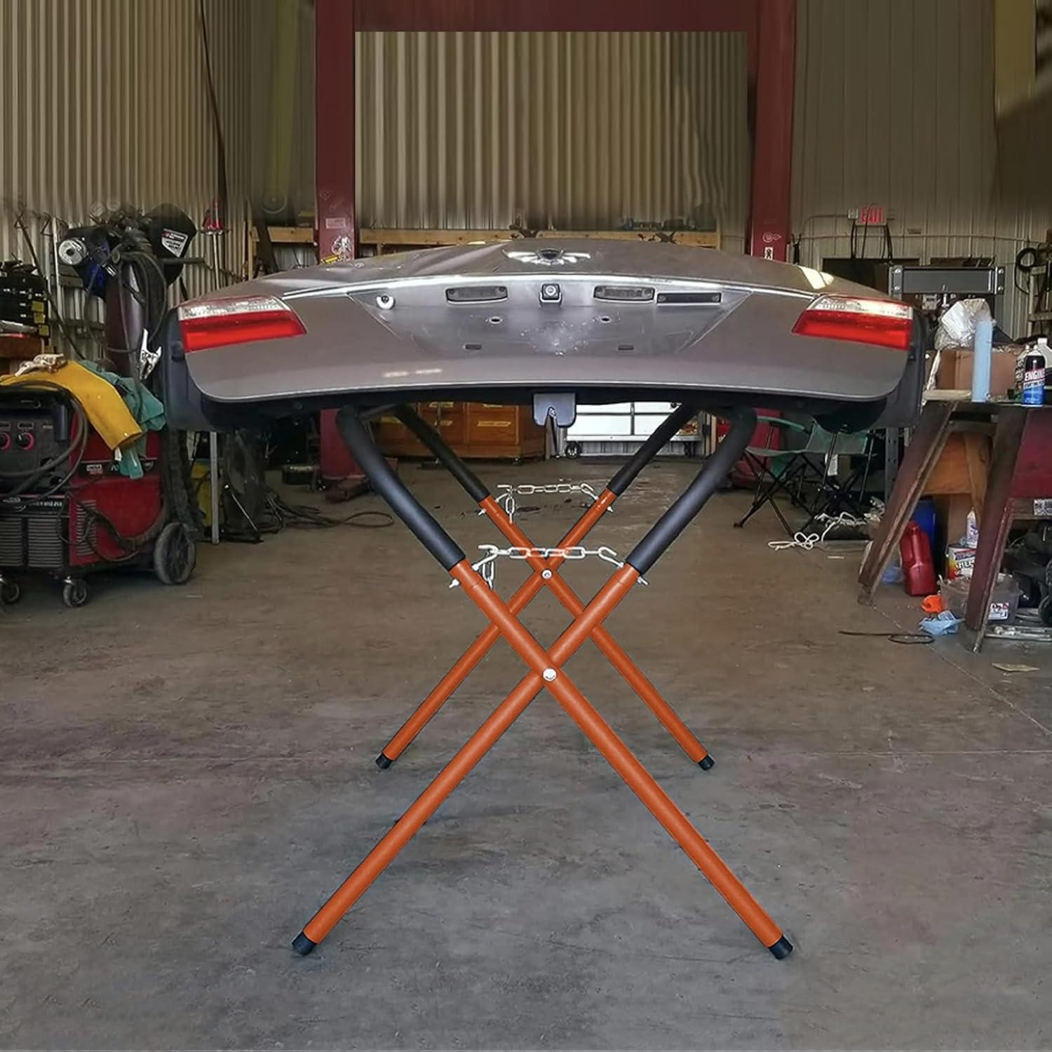 Paquete de 2 bancos de trabajo portátiles BXGTECH 453 kg