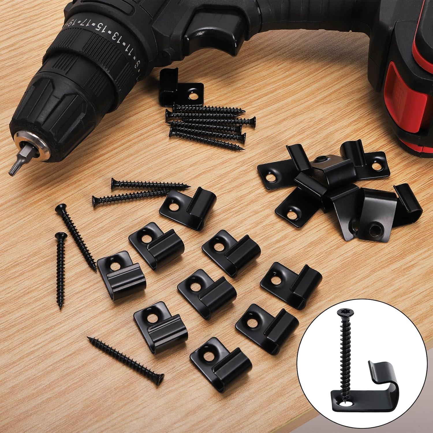 Yarlung 40 Clips de Inicio para Decking Compuesto - Acero Inoxidable