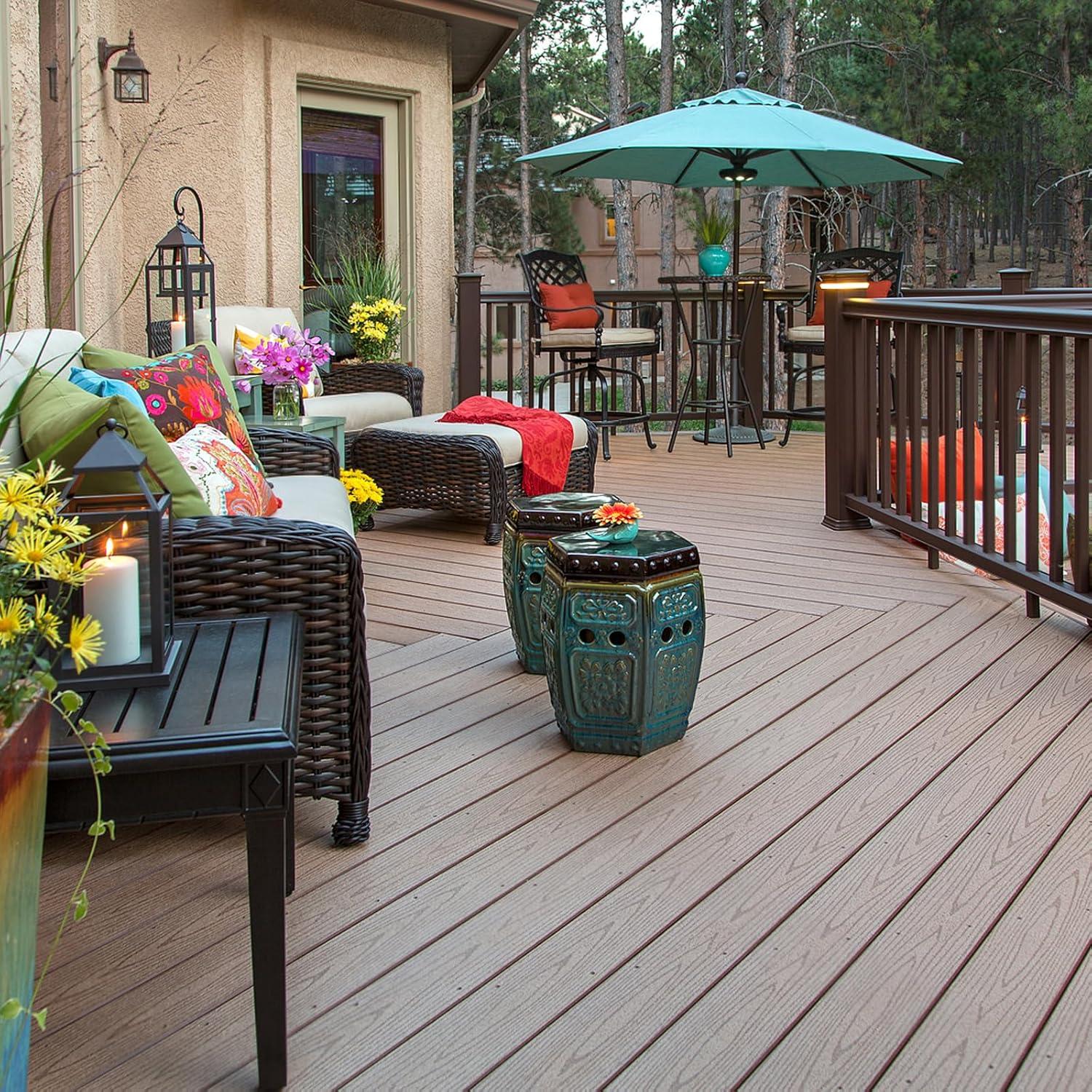 Yarlung 40 Clips de Inicio para Decking Compuesto - Acero Inoxidable