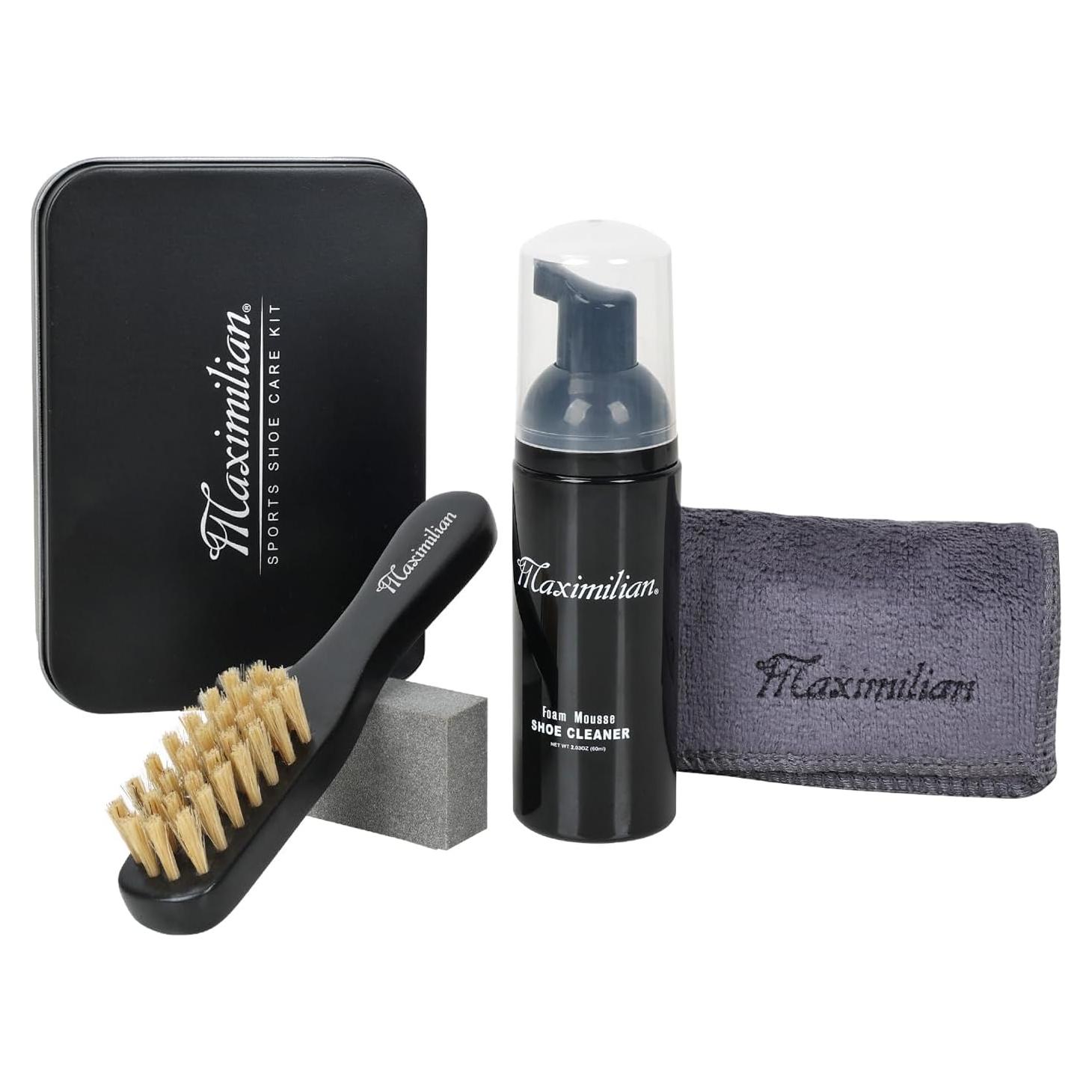 Kit de Cuidado de Zapatos Profesional Maximilian - Cera y Cepillo