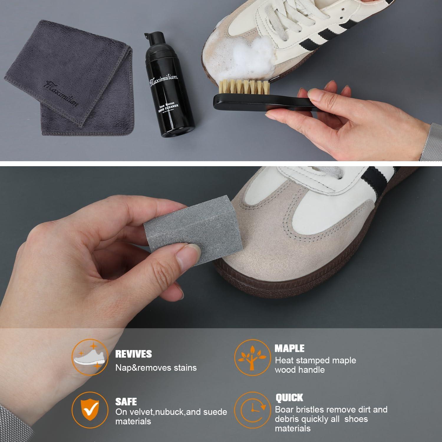 Kit de Cuidado de Zapatos Profesional Maximilian - Cera y Cepillo