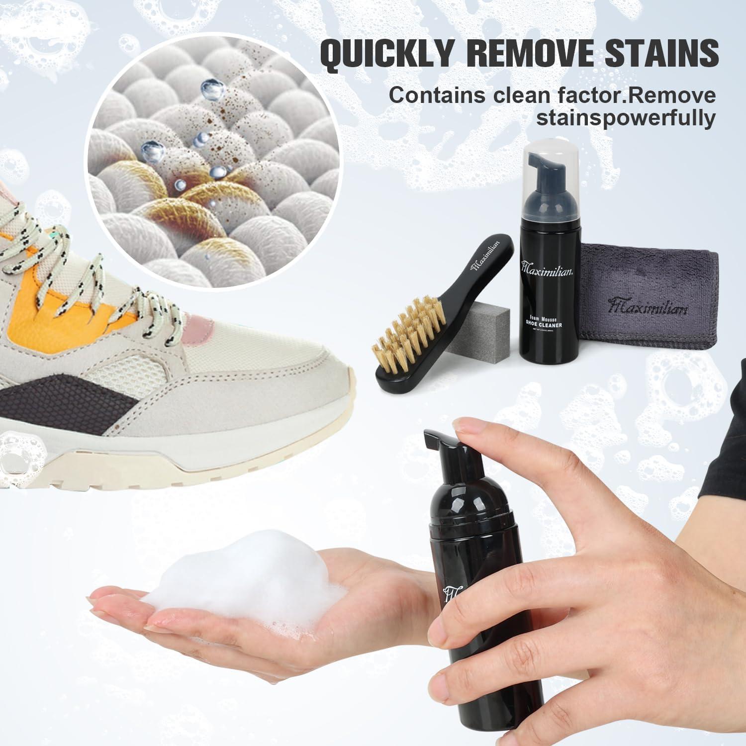 Kit de Cuidado de Zapatos Profesional Maximilian - Cera y Cepillo