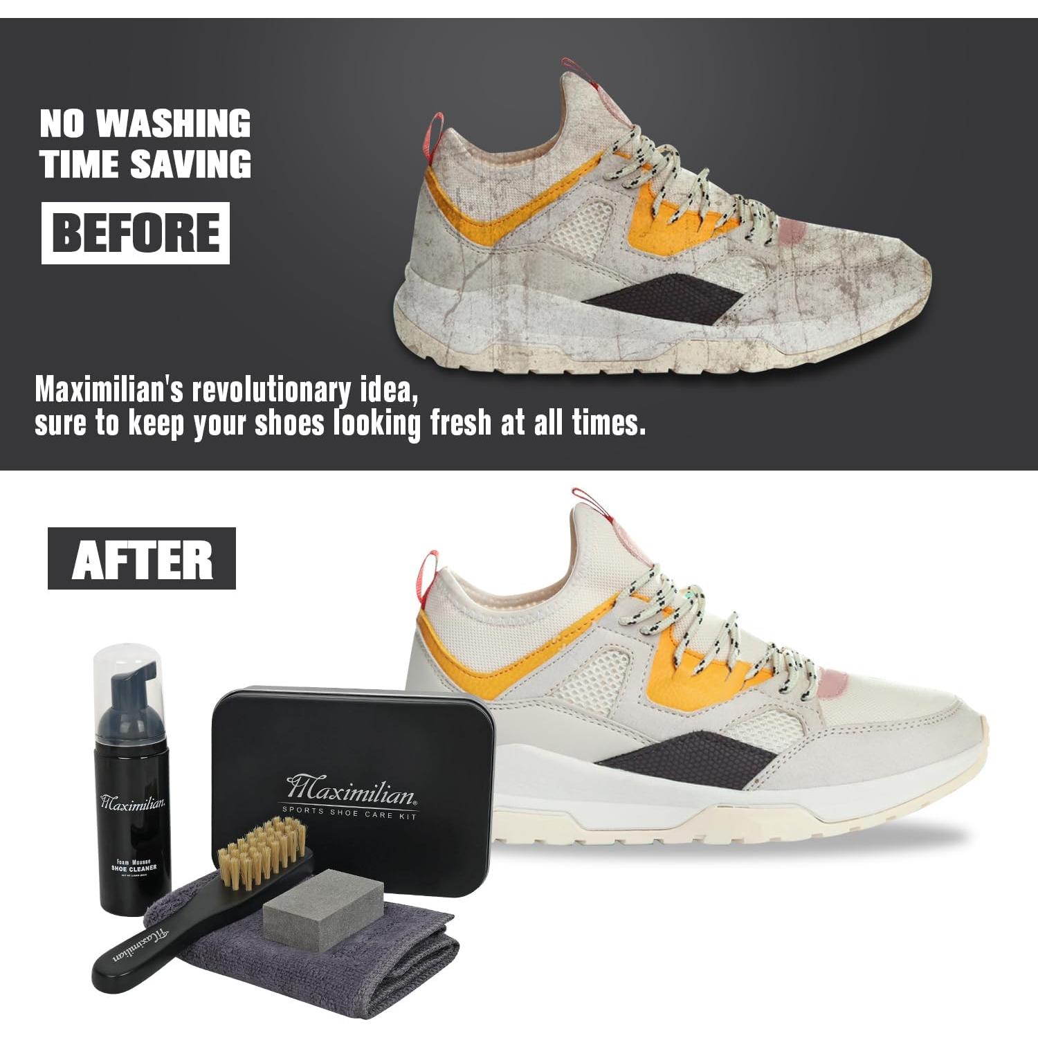 Kit de Cuidado de Zapatos Profesional Maximilian - Cera y Cepillo