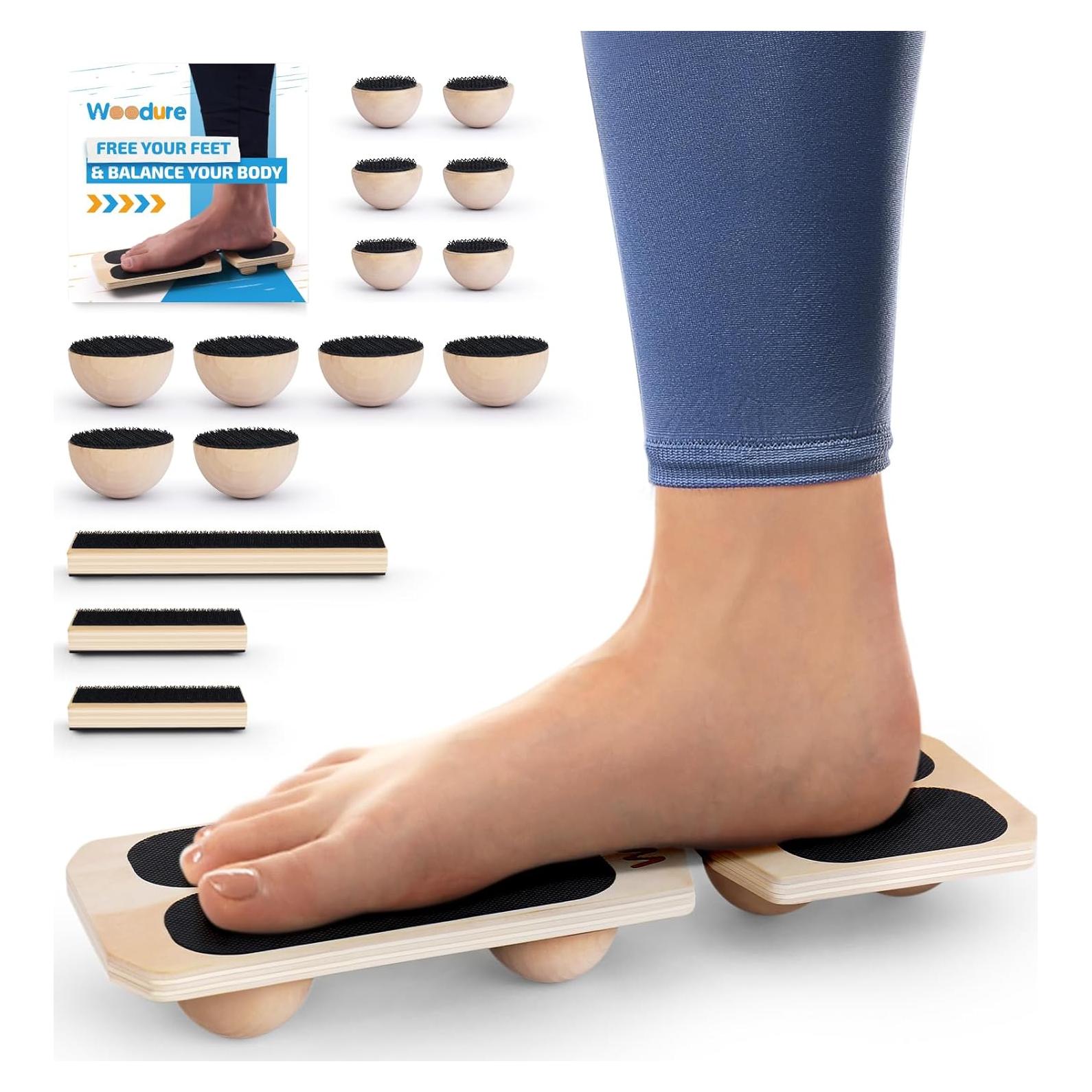 Fortalecedor de Tobillo Woodure con 3 Niveles de Dificultad