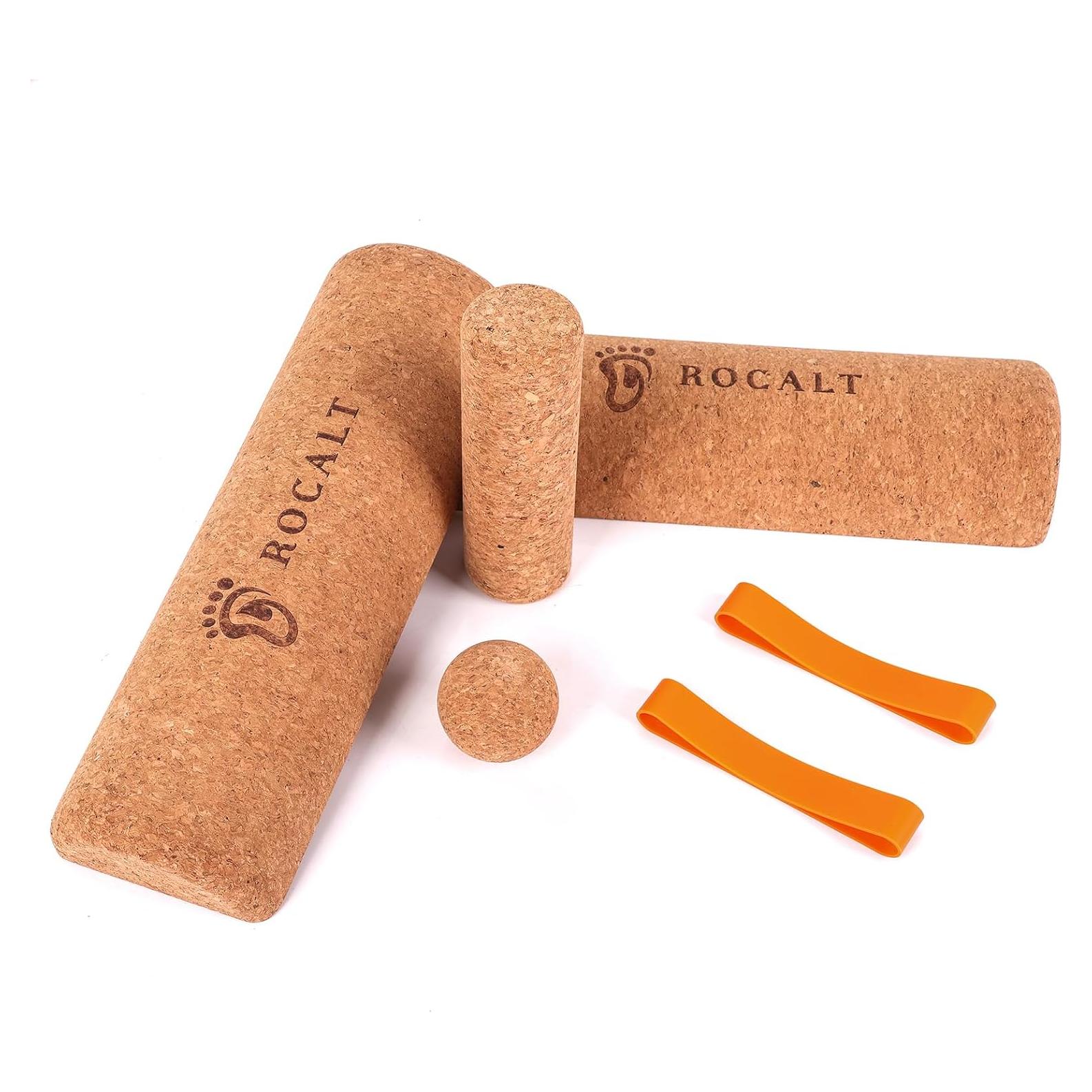 Tabla de Equilibrio Rocalt de Corcho Premium para Fortalecer Pies