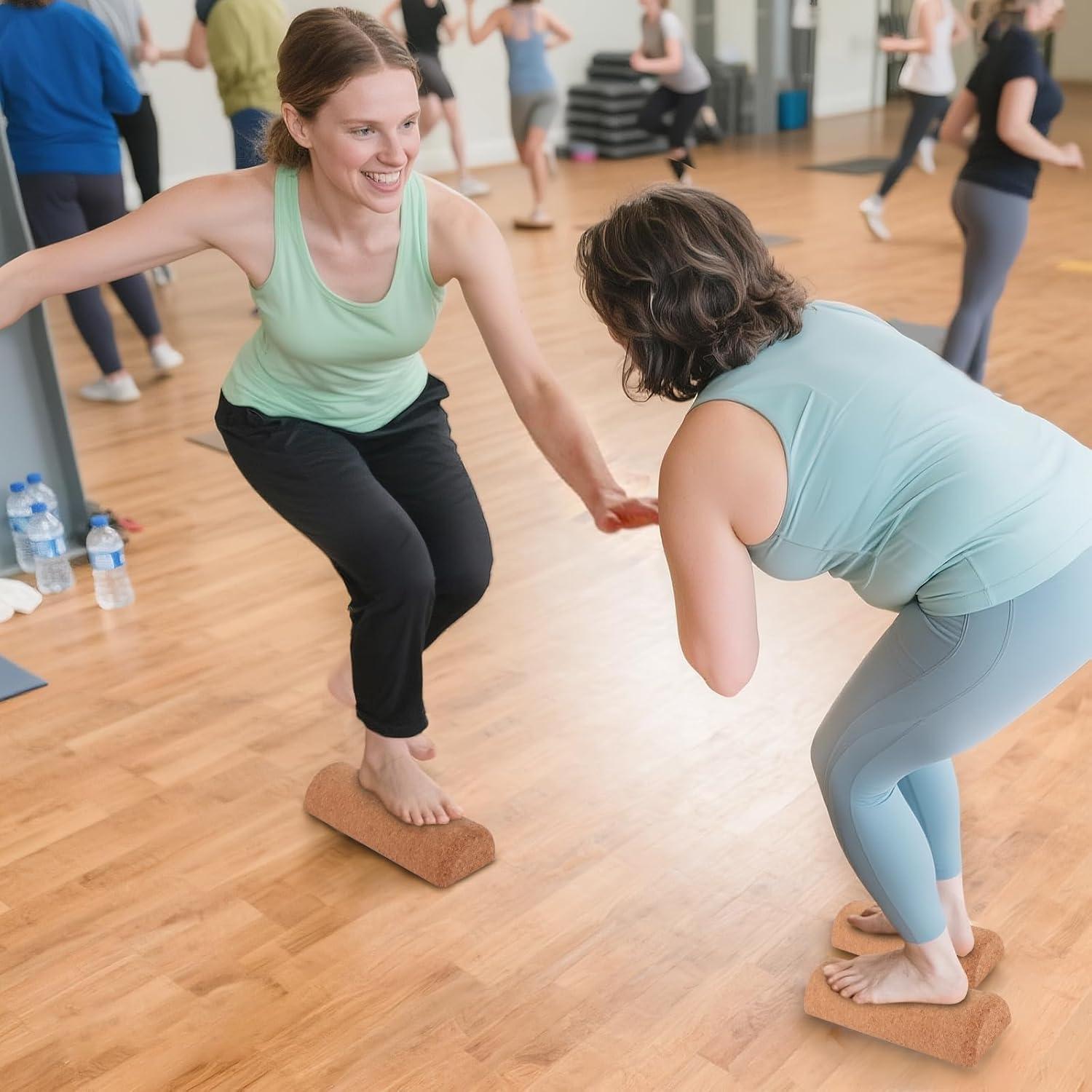 Tabla de Equilibrio Rocalt de Corcho Premium para Fortalecer Pies