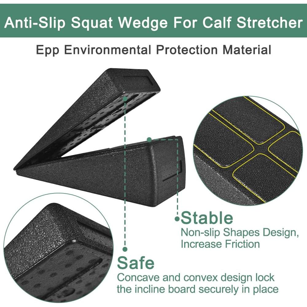 Cuña de Sentadilla Inclinada Grope para Estiramiento de Pantorrillas