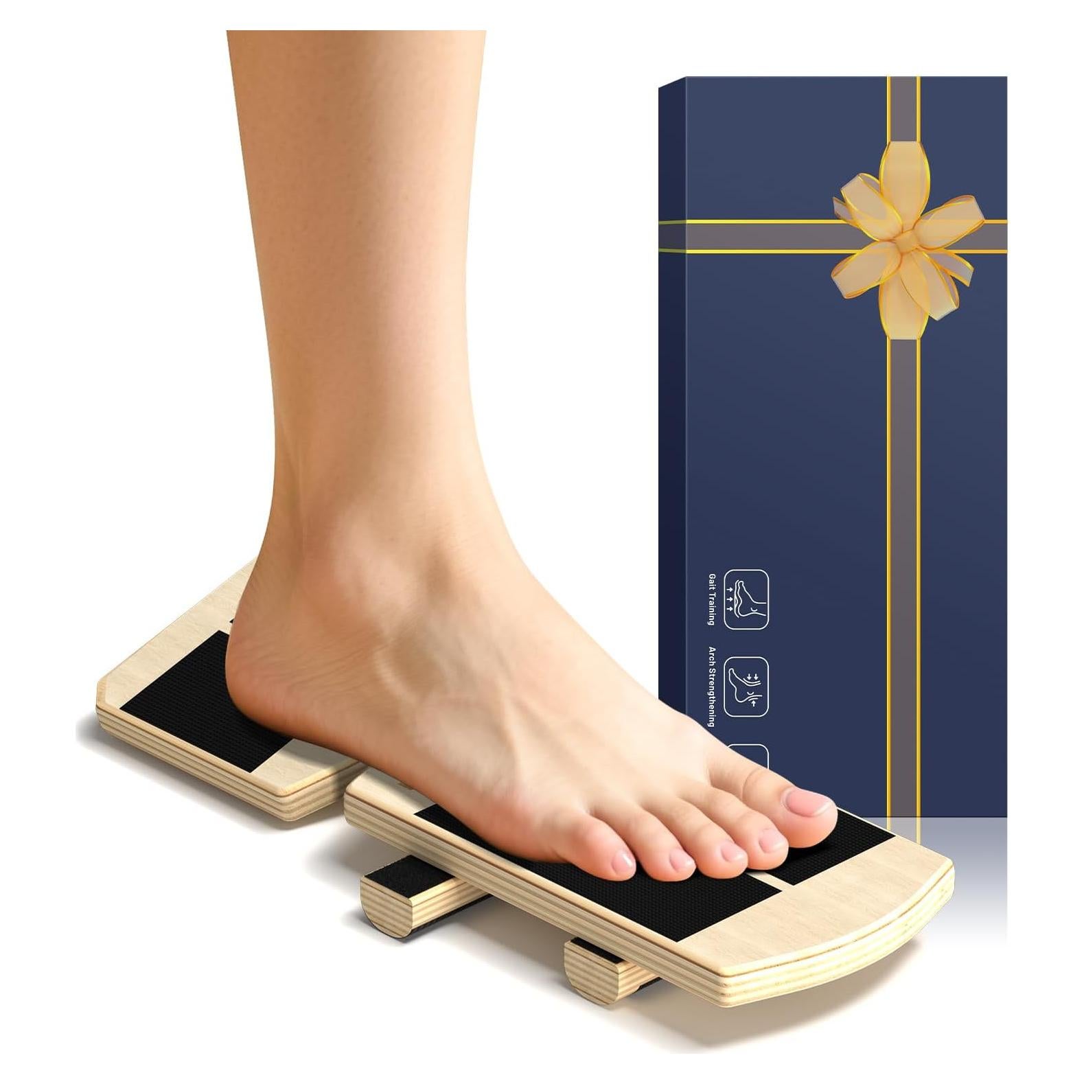 Entrenador de Fuerza para Tobillo Ptanexx - Tabla de Equilibrio 33x13cm