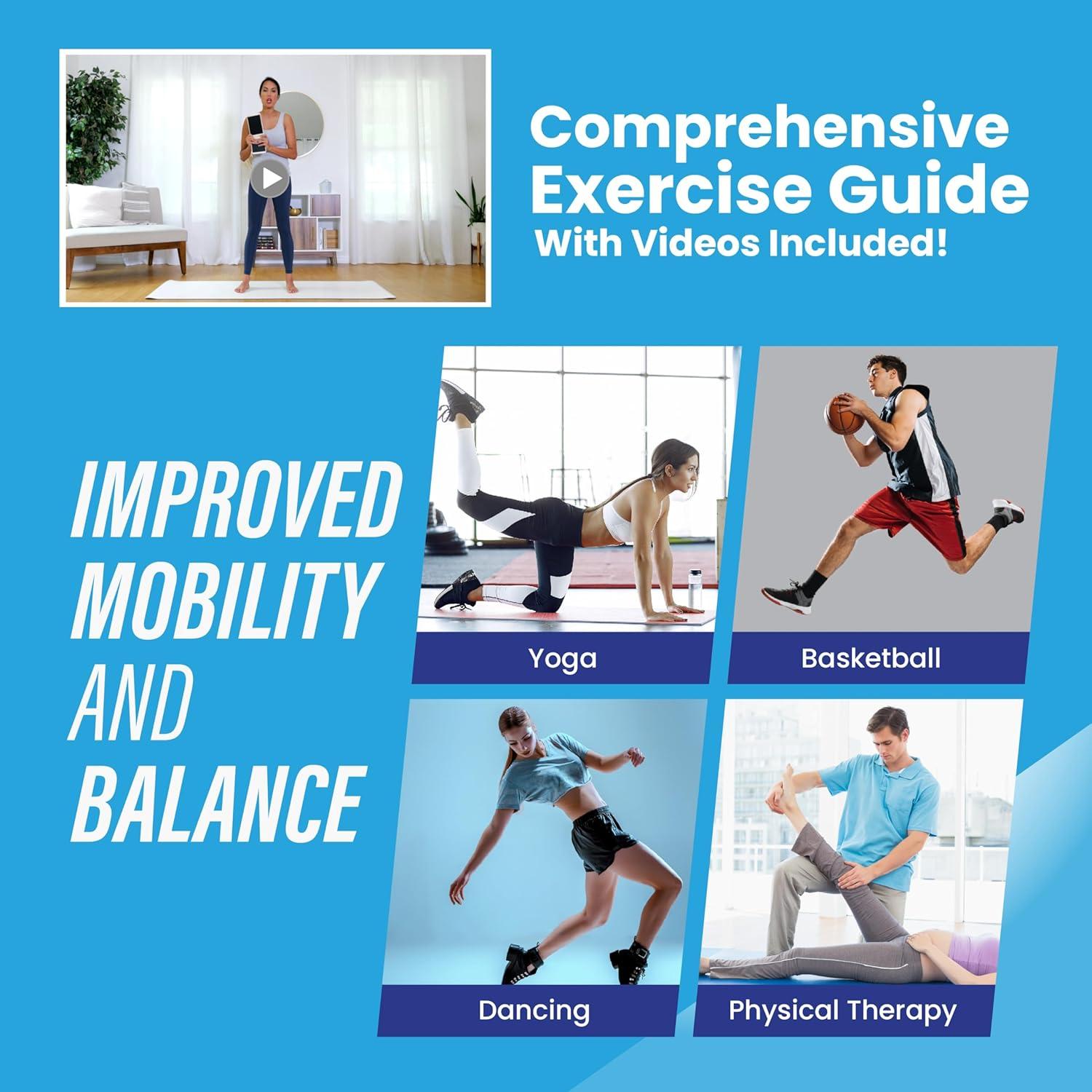 Tablero de Equilibrio Lumia Wellness - Ejercitador de Tobillo y Pie