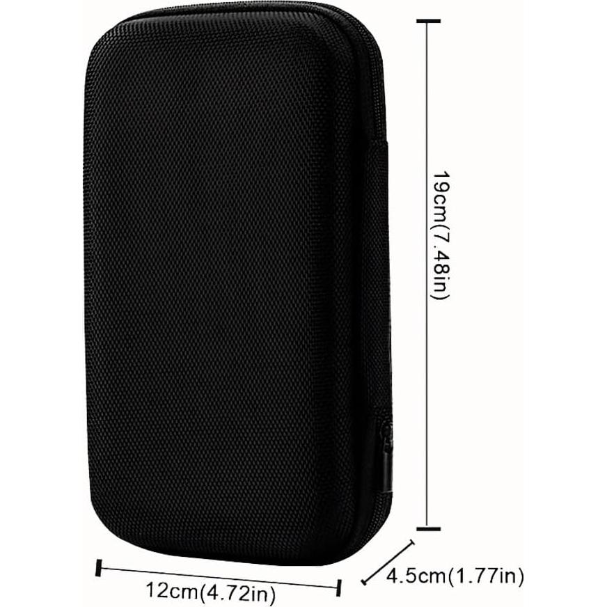 Bolsa Organizadora U-KIME EVA para Electrónica 19x12cm Negra