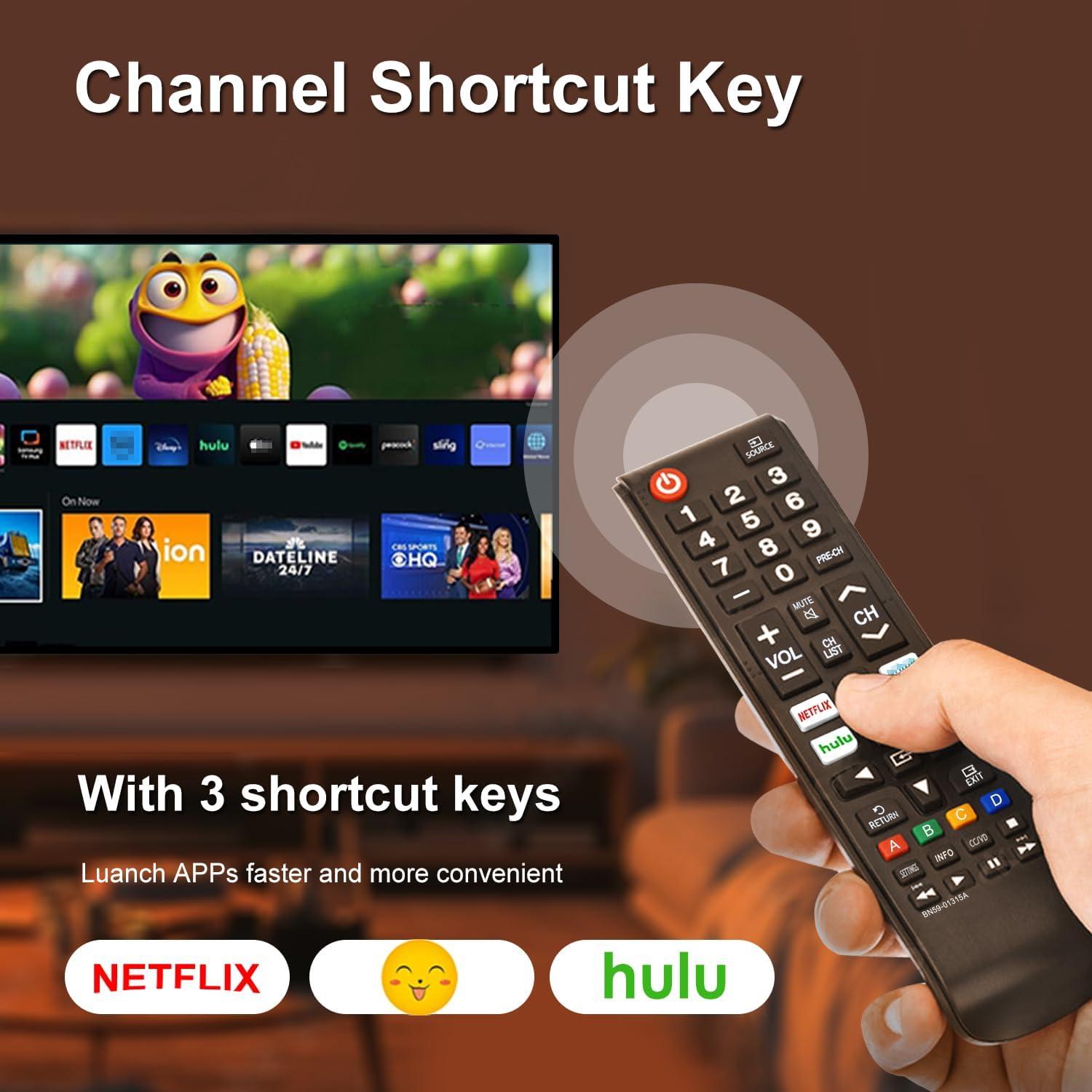 Control Remoto Universal Samsung para Televisores Smart 4K 8K