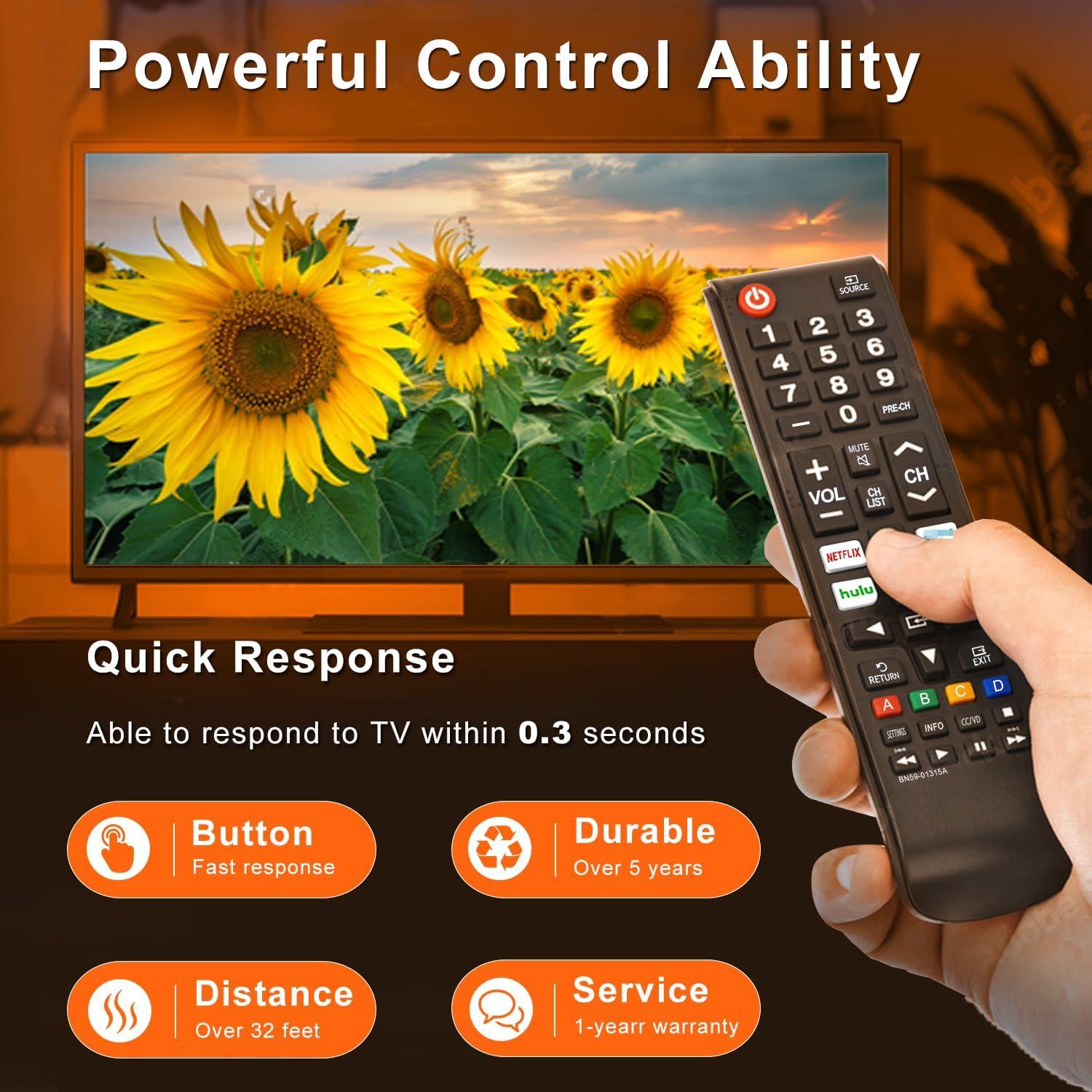 Control Remoto Universal Samsung para Televisores Smart 4K 8K