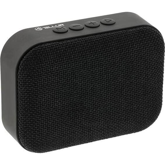 Altavoz Bluetooth TELLUR Callisto Portátil 4.2 FM USB Negro