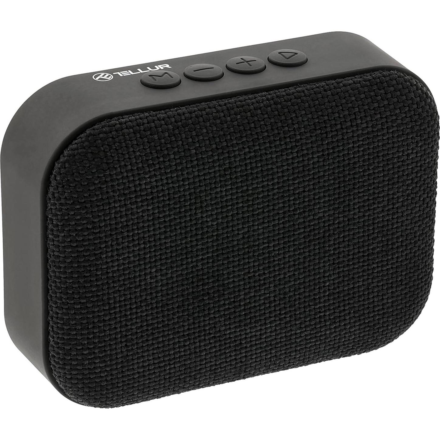Altavoz Bluetooth TELLUR Callisto Portátil 4.2 FM USB Negro