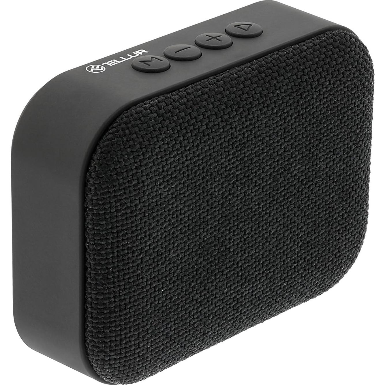 Altavoz Bluetooth TELLUR Callisto Portátil 4.2 FM USB Negro