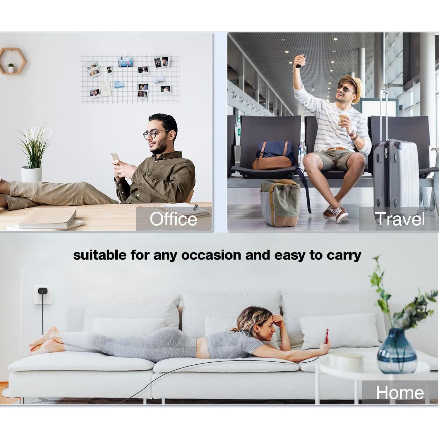 Cargador Rápido 10W UUOLOV con Cable USB C 1.52m para Sonos Roam