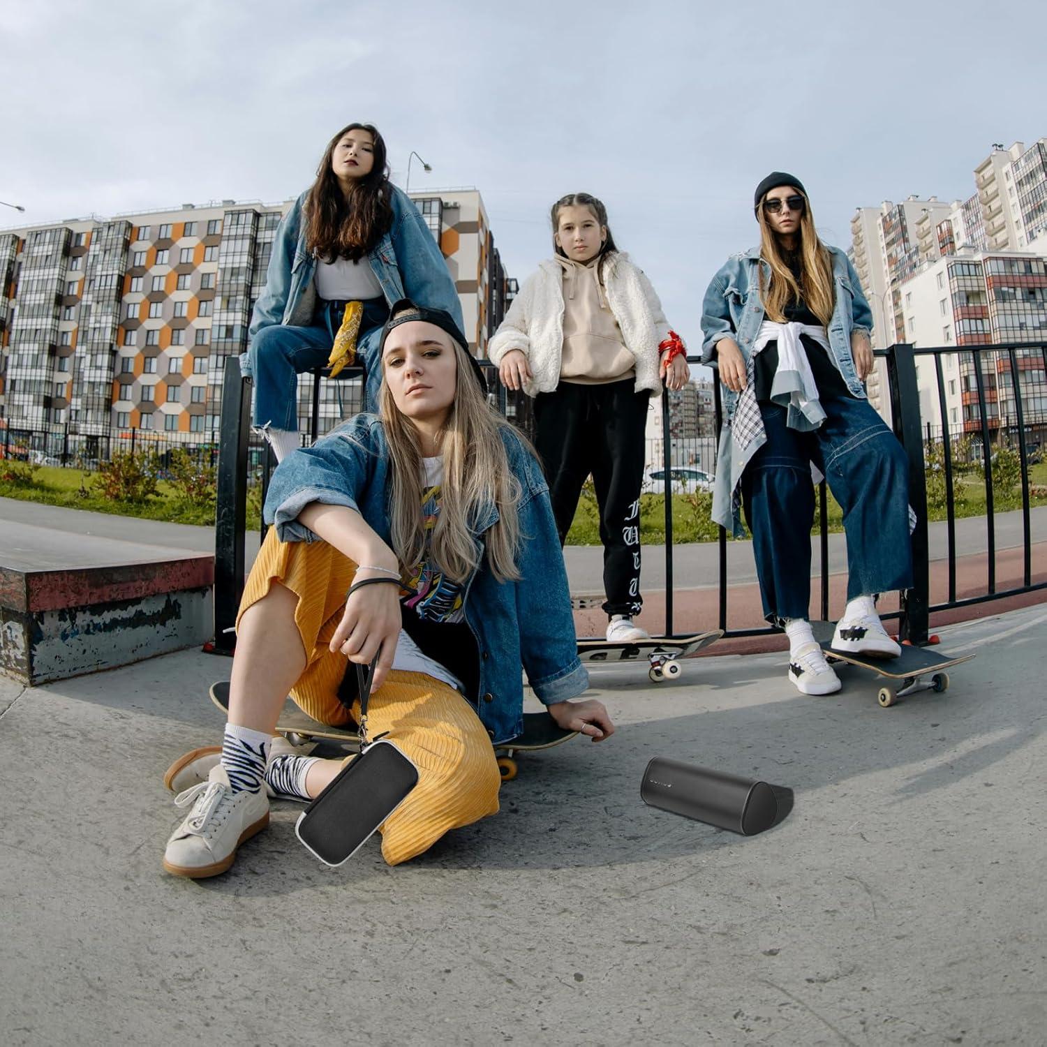 Funda Aganinmore para Altavoz Bluetooth Sonos Roam 2 Negra