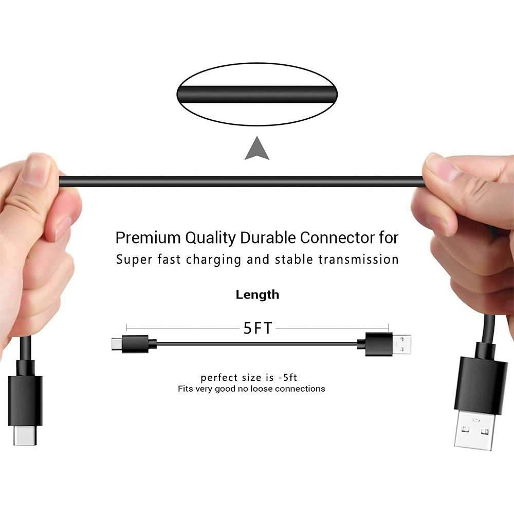 Cargador rápido USB-C y cable 1.52 m para Sonos Roam