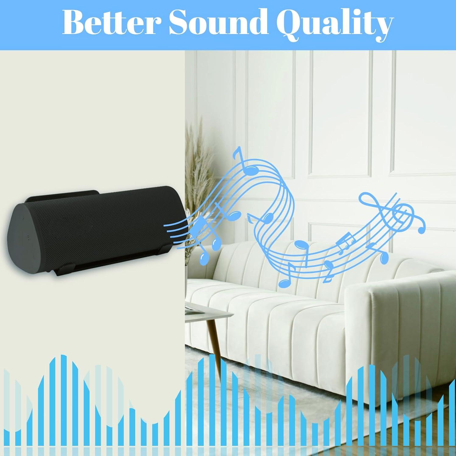 Soporte de Pared Metal para Sonos Roam y Roam 2 - Carga 11.79Kg