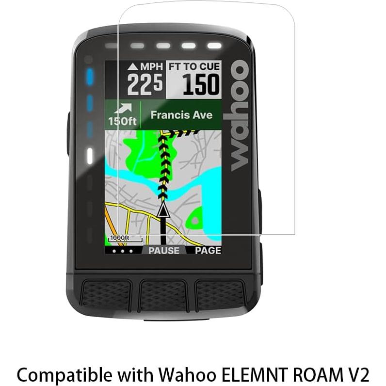 Protector de Pantalla Zshion para Wahoo ELEMNT ROAM V2 - 3 Paquete