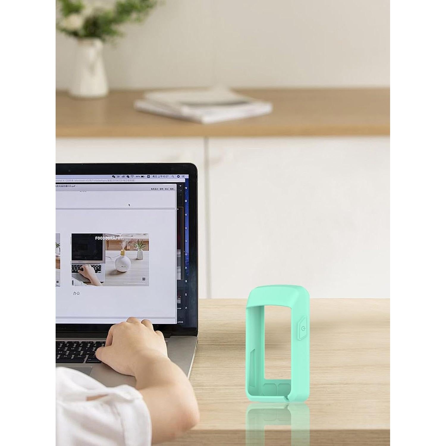 Funda Verde para Wahoo ELEMNT ROAM V3 GPS Ciclismo