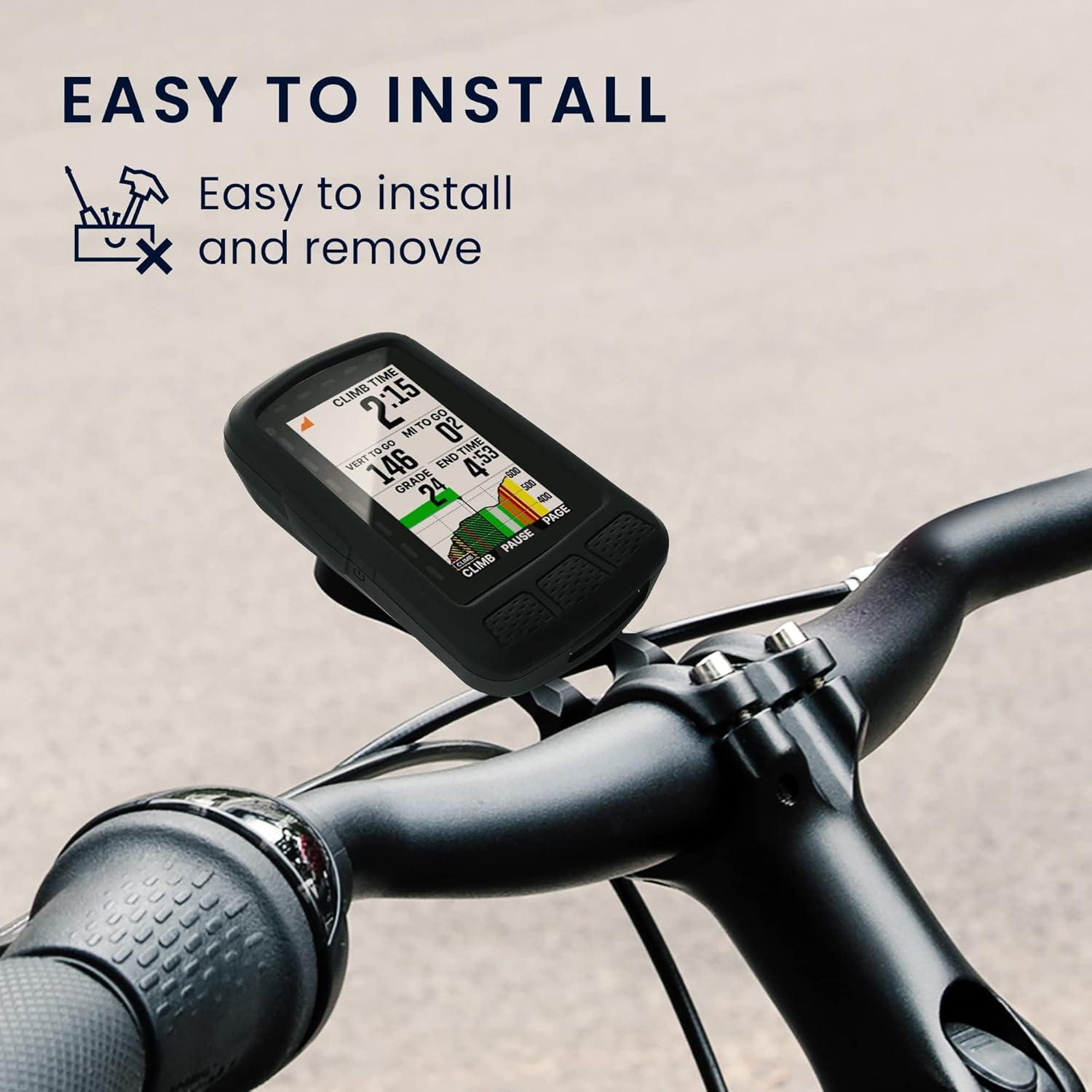 Funda de Silicona kwmobile para Wahoo Elemnt Roam V2 - Protección GPS