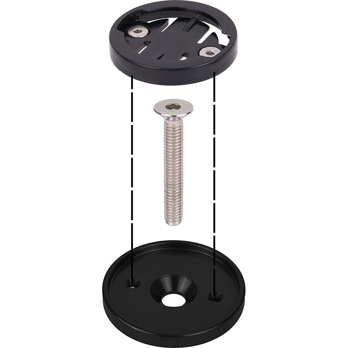 Soporte Superior Thinvik para Wahoo Elemnt y Roam - Aluminio CNC