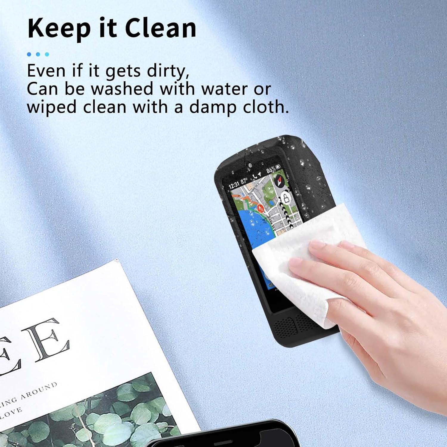 Funda Protectora de Silicona NOUKAJU para Wahoo ELEMNT ROAM V3