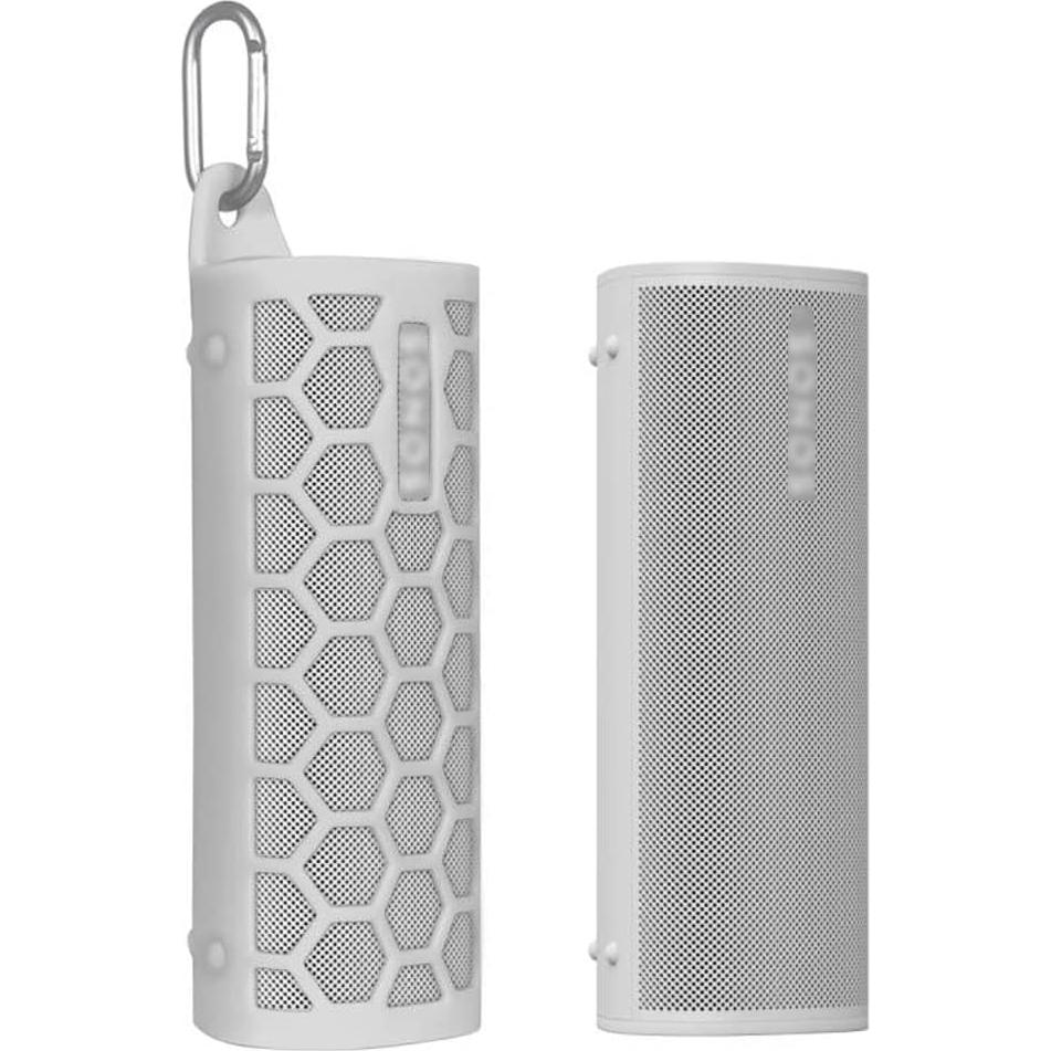 Funda Silicona Flexible Seracle para Altavoz Sonos Roam Gris