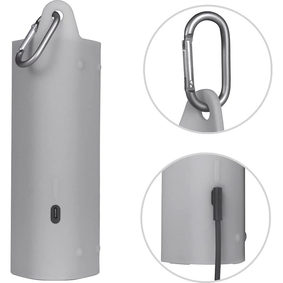 Funda Silicona Flexible Seracle para Altavoz Sonos Roam Gris