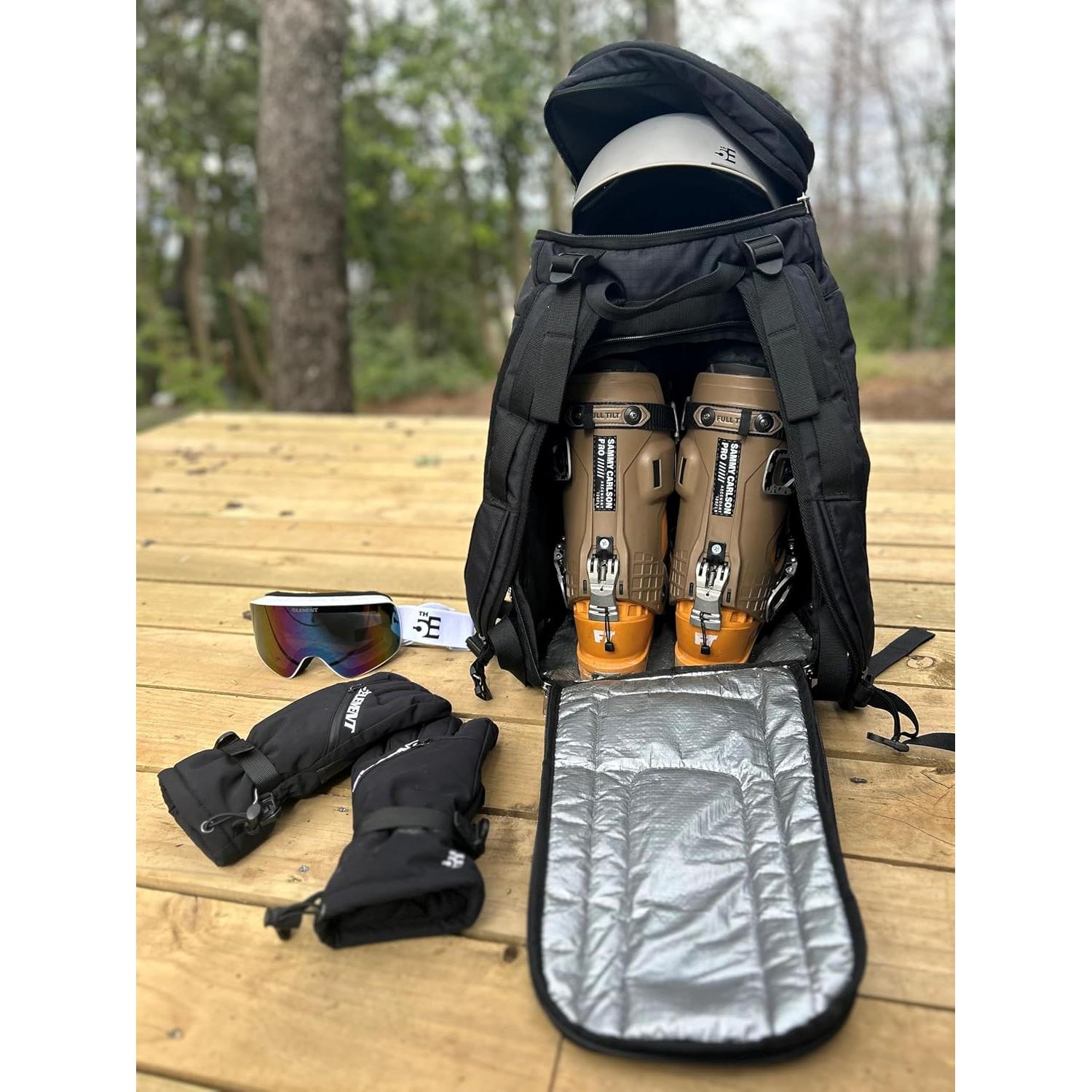 Mochila para Botas 5th Element Roam 61L Negra/Azul