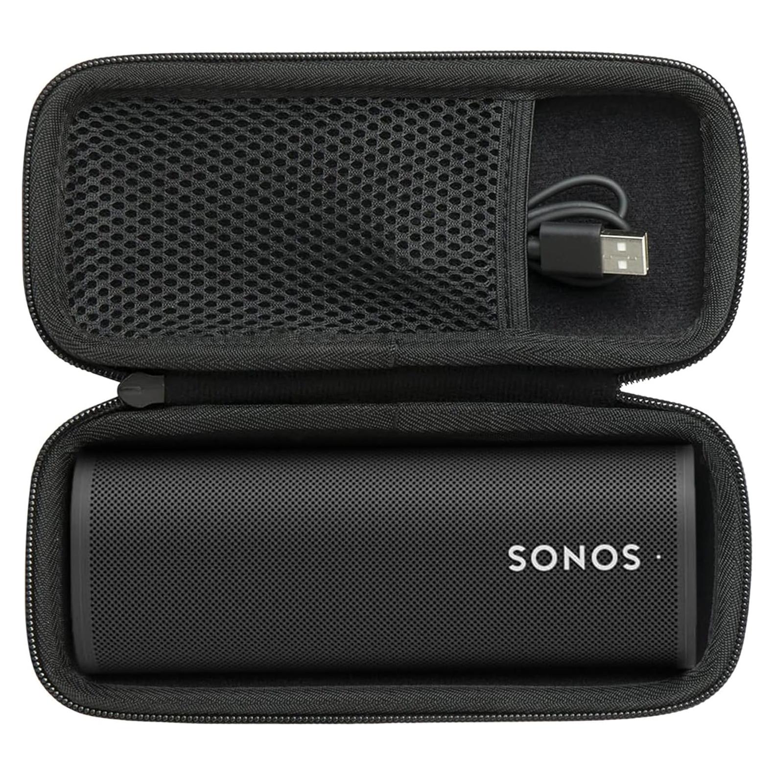 Funda Dura Khanka para Altavoz Bluetooth Sonos Roam 2 - Negro
