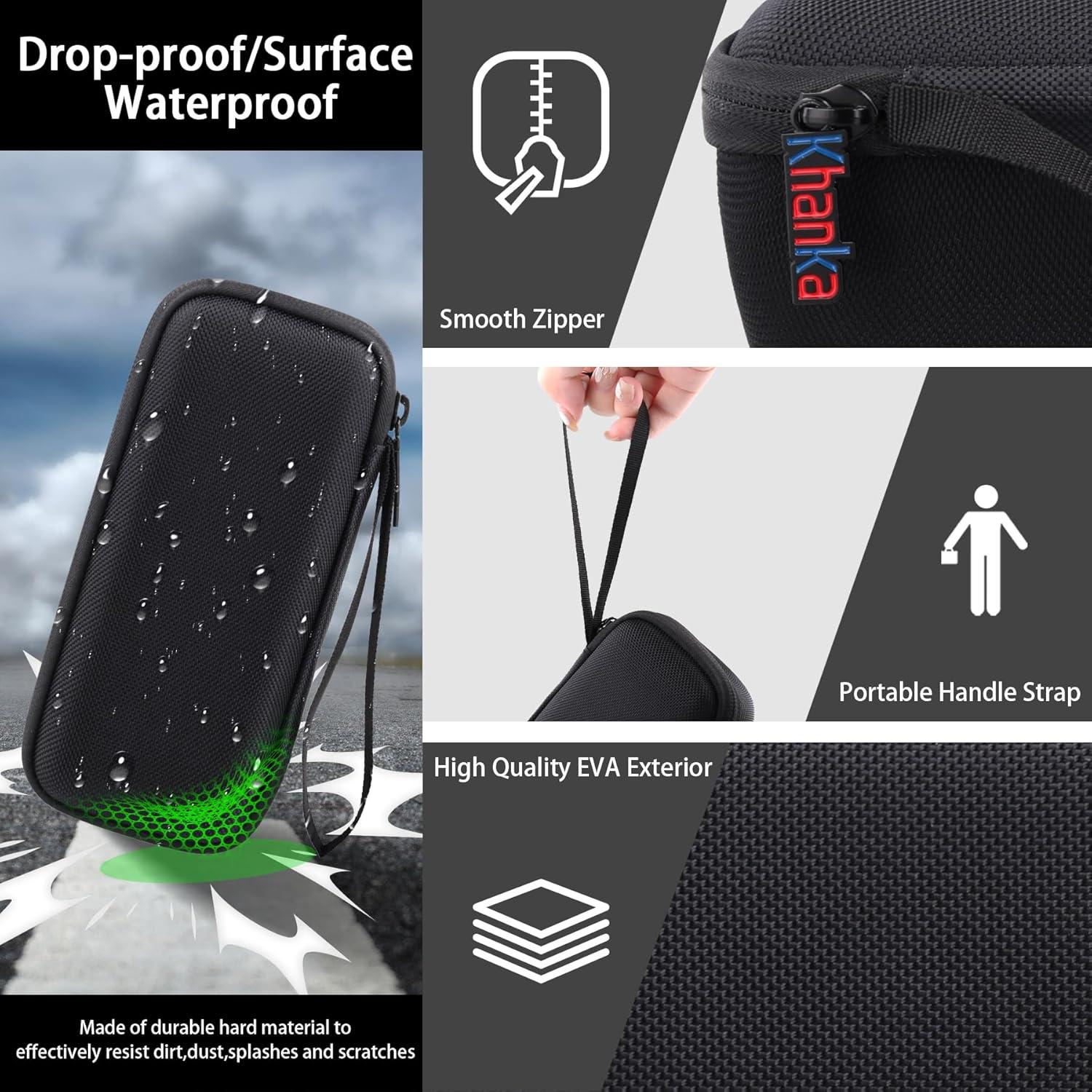 Funda Dura Khanka para Altavoz Bluetooth Sonos Roam 2 - Negro